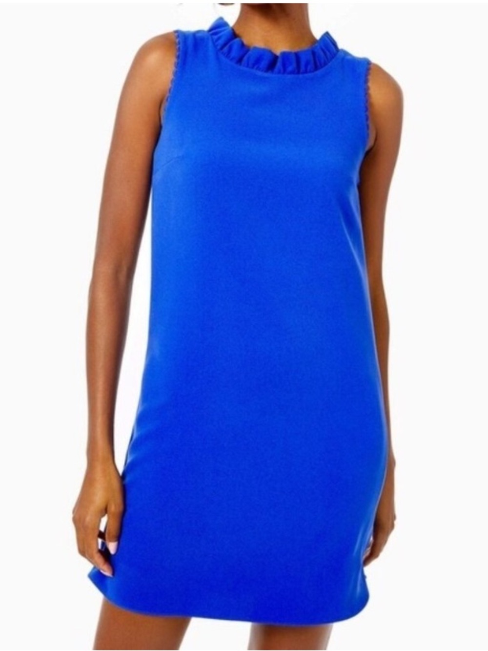 NWT Lilly Pulitzer Allegra Soft Shift Dress in Blue Size Large